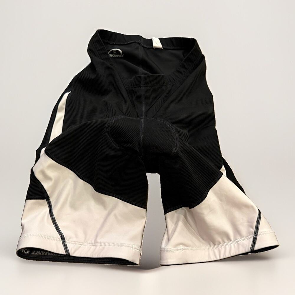 Performance Mens Black Cycling Padded Shorts Size M Medium